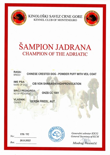 26. Sep. 2022 - Champion Adria